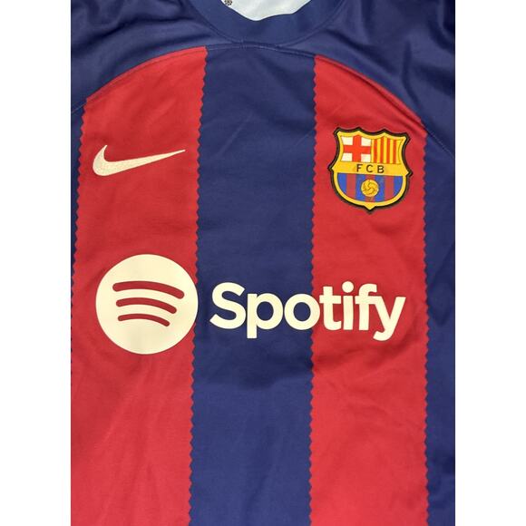 Nike FC Barcelona 2023/24 Home Jersey Men’s Small official, Barca Soccer Shirt - Picture 4 of 12